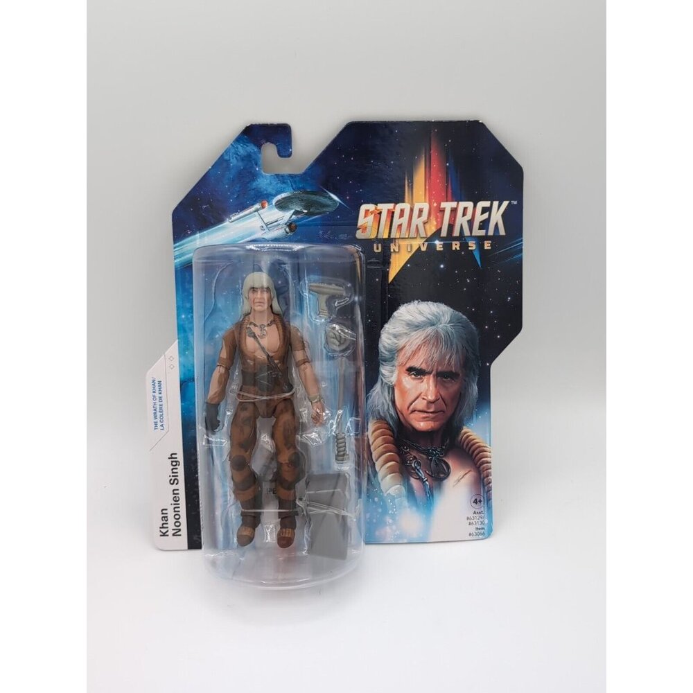 Star Trek Universe The Wrath of Khan Khan 5 Inch Action Figure Playmates